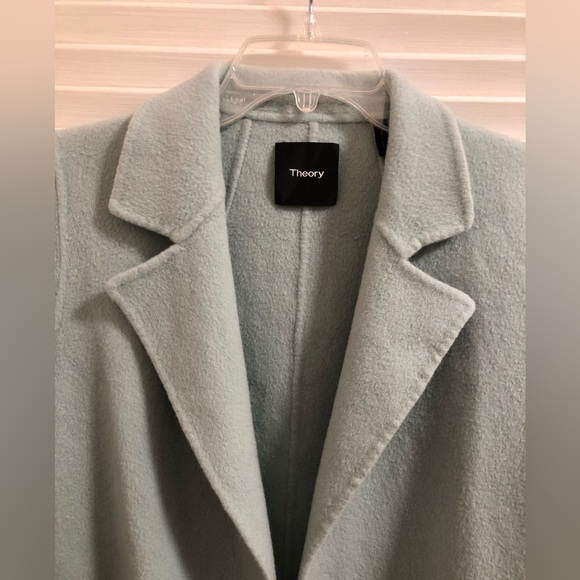 Theory Sileena Wool & Cashmere-Blend Coat - Picture 6 of 12